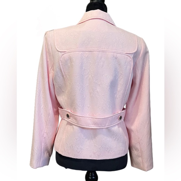 🎉SALE🎉 Sag Harbor Petite Pastel Pink Blazer Jacket | Size 8P - Picture 5 of 14